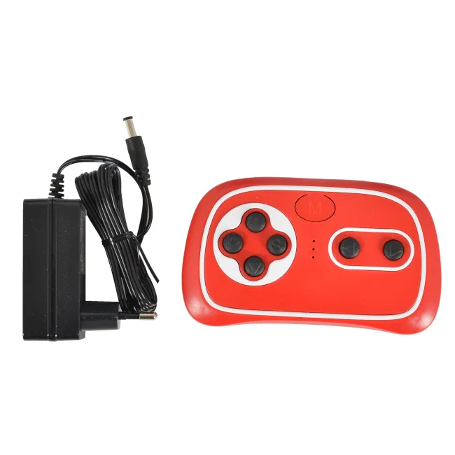 Masinuta electrica BO BMW i4 pentru copii 3 ani+, acumulatori si telecomanda, usi care se deschid, centura, pornire buton, Rosu