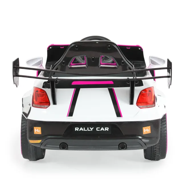 Masinuta electrica copii 3ani+ BO Super Drift, acumulator si telecomanda, 4X4, 12V MP3/USB, Moni, Roz-Alb