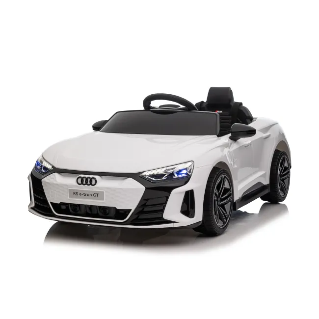 Masinuta electrica pentru copii Audi RS e‑tron, acumulatori si telecomanda, 12V MP3/USB si Bluetooth, Negru