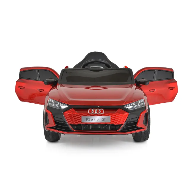 Masinuta electrica pentru copii Audi RS e‑tron 717, acumulatori si telecomanda, 12V MP3/USB si Bluetooth, Rosu