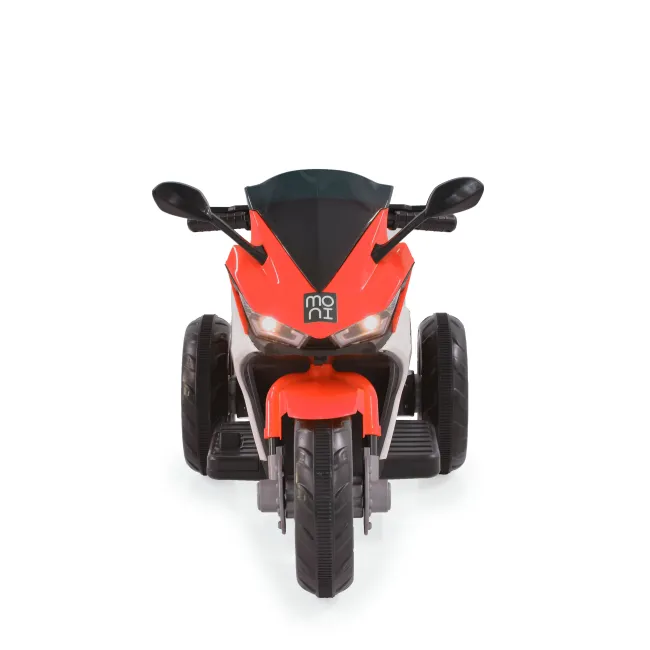 Motocicleta electrica copii 3 ani+ BO Hurricane, 6V MP3/USB acumulator si lumini led , Rosu