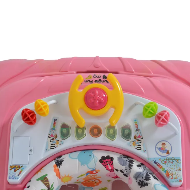 Premergator bebelusi Jungle Fun 2 in 1, Cangaroo, Roz