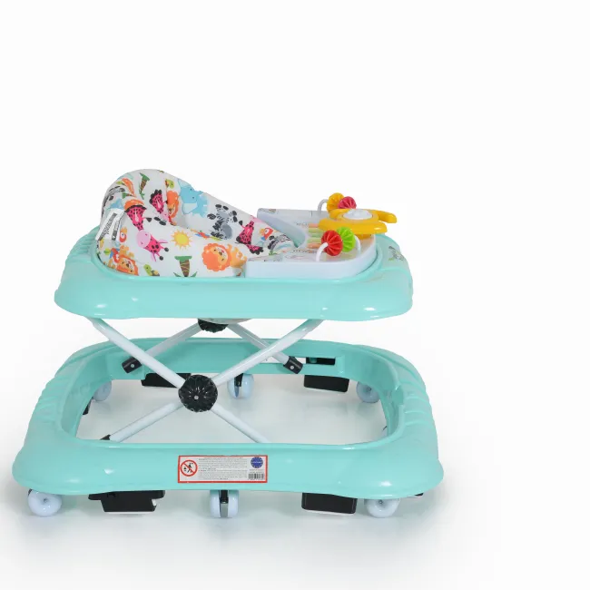 Premergator bebelusi Jungle Fun 2 in 1, Cangaroo, Turcoaz