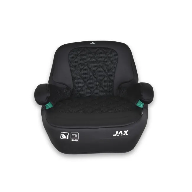 Scaun auto copii Jax cu Isofix, pentru 6 - 12 ani, Cangaroo, Negru