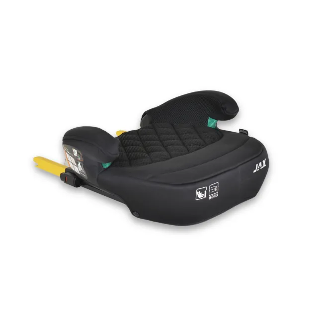 Scaun auto copii Jax cu Isofix, pentru 6 - 12 ani, Cangaroo, Negru