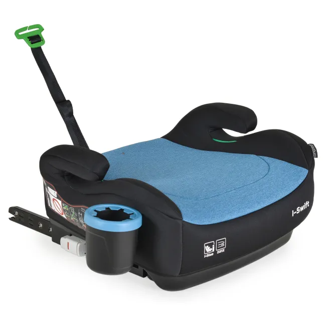 Scaun auto copii i‑Swift cu Isofix, varsta 6- 12 ani, Cangaroo, Albastru