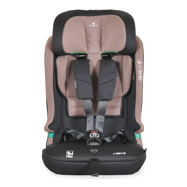 Scaun auto copii iDrive Powder Puff cu Isofix, de la 6 luni - 12 ani, Cangaroo, Maro
