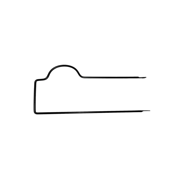 Cos Fata Bicicleta, metalic, DHS, accesorii prindere incluse - Negru