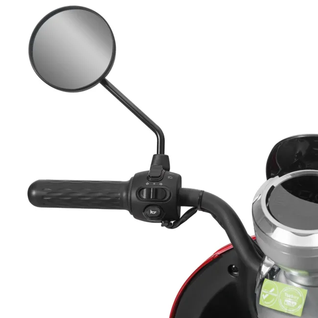 Scuter Electric, 2000W, Fara Permis, Voltarom S2, autonomie pana la 60 km, Visiniu