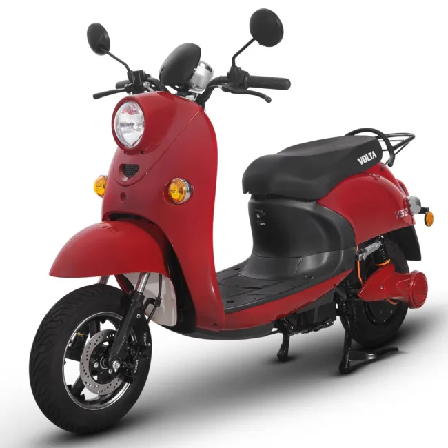 Scuter Electric, 2000W, Fara Permis, Voltarom S2, autonomie pana la 60 km, Visiniu
