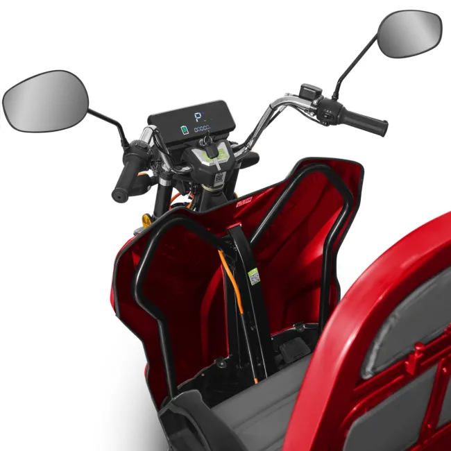 Triciclu Electric, 3900W, Voltarom Hercules, Tuk Tuk, FARA Permis, Motor 72V, 120Ah, 120km autonomie