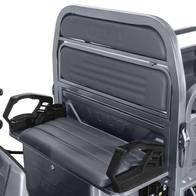 Triciclu Electric, FARA Permis, Motor 3900W, Voltarom Hercules, Tuk Tuk, 72V, 45Ah, pana la 50km autonomie, Gri