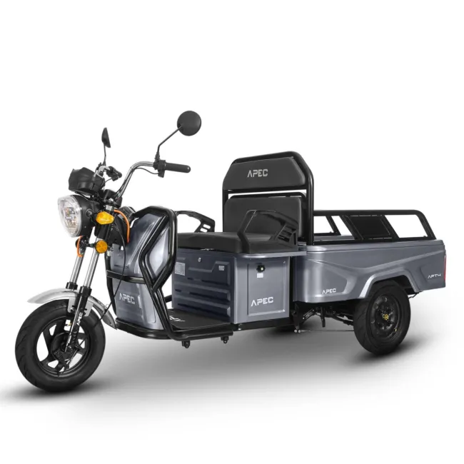 Triciclu Electric Voltarom, APT4, Fara Permis, viteza maxima 25 km pe ora, 1000W, autonomie pana la 41 km