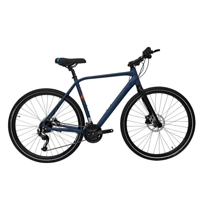 Bicicleta Sosea Graveler Man, 28 inch, L, Albastru-Negru