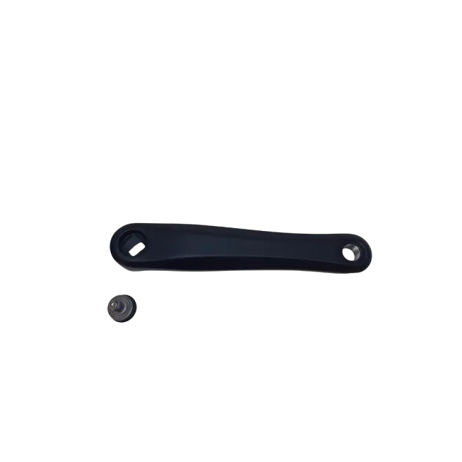 Brat pedalier stanga Bafang CK A05 01, 170 mm, patrat, filet 9/16 inch, aluminiu, negru