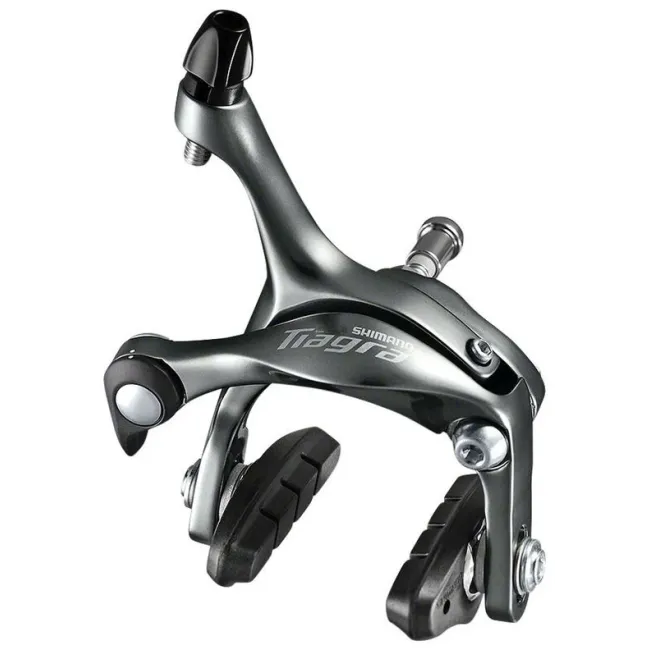 Frana caliper fata Shimano BR 4700, surub pivot 27,5 mm, piulita ingropata 18 mm, cu saboti R50CT4, negru