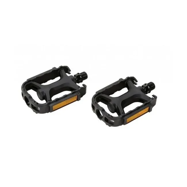 Pedale MTB VP 895, corp polipropilena, ax otel bor 9/16, 105 × 85 mm, negre