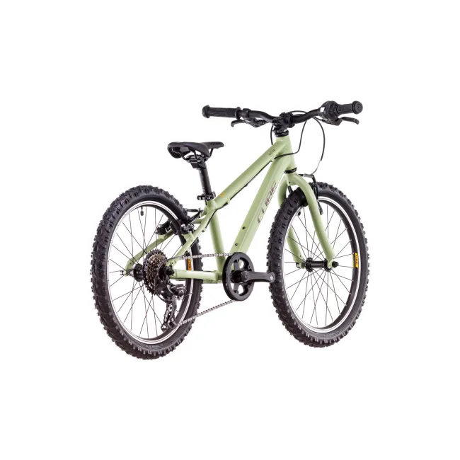 Bicicleta Copii Cube Acid 200 Lightolive Orange 2026 - 20 inch, Verde-Portocaliu