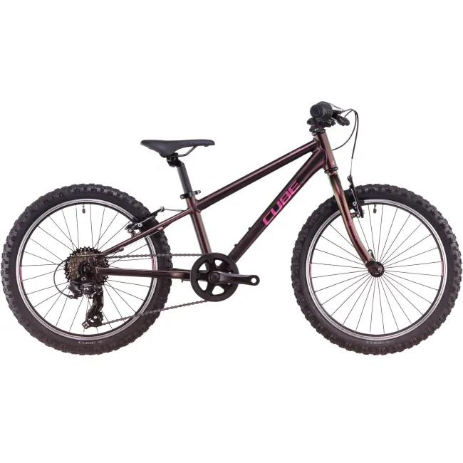Bicicleta Copii Cube Acid 200 Molotov Pink 2026 - 16 inch, Violet-Roz