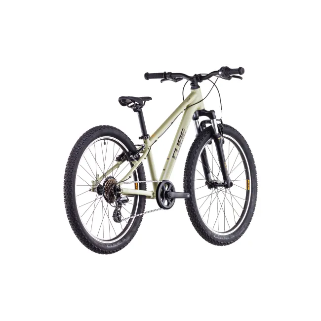 Bicicleta Copii Cube Acid 240 Lightolive Orange 2026 - 24 inch, Verde-Portocaliu