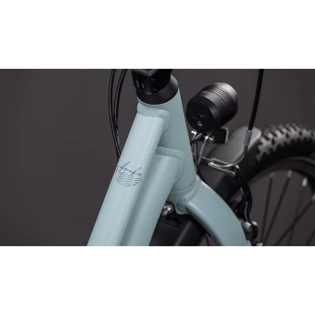 Bicicleta Copii Cube Aruba 240 Aloegreen White 2026 - 24 inch, Verde-Alb
