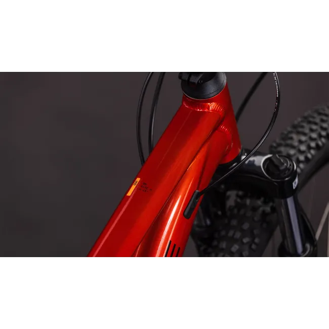 Bicicleta Mtb Cube Aim One Sundowner Black 2026 - 29 Inch, M, Rosu