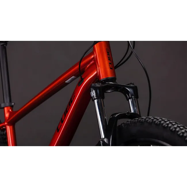 Bicicleta Mtb Cube Aim One Sundowner Black 2026 - 29 Inch, M, Rosu