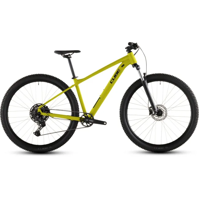Bicicleta Mtb Cube Aim Pro Lizard Black 2026 - 29 Inch, XL, Galben