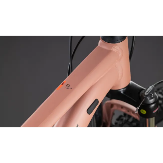 Bicicleta Mtb Cube Aim Slx Blushrose Black 2026 - 27.5 Inch, S, Roz