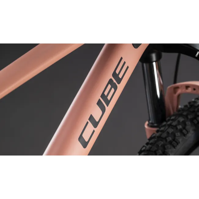 Bicicleta Mtb Cube Aim Slx Blushrose Black 2026 - 27.5 Inch, S, Roz