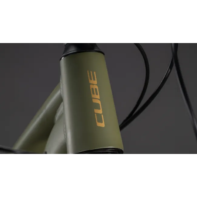 Bicicleta Mtb Cube Aim Slx Dustyolive Gold 2026 - 29 Inch, M, Verde