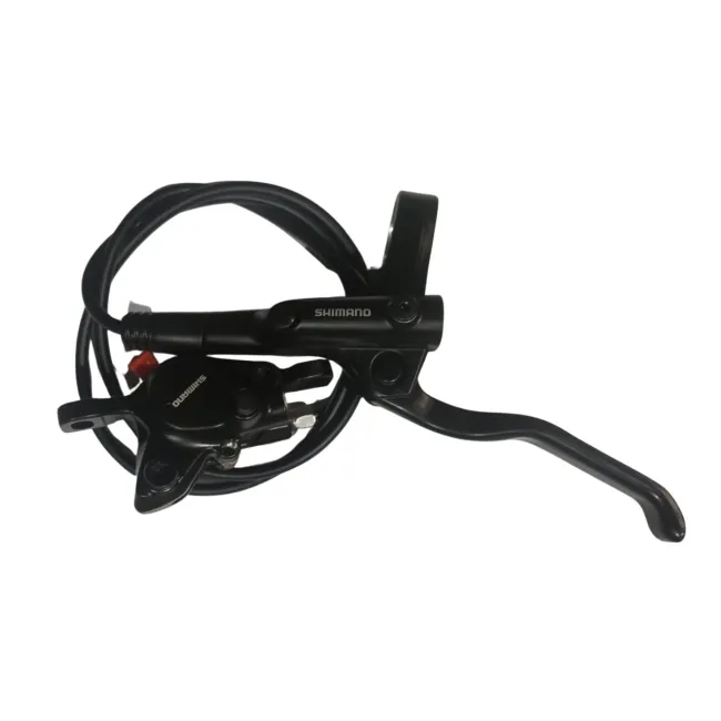 Set frana pe disc hidraulic Shimano MT200, furtun: 800 mm, negru