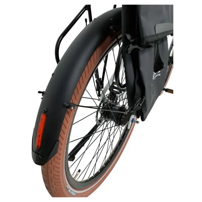 Bicicleta electrica Prophete 52342 - 28 inch, M, Alb-Negru