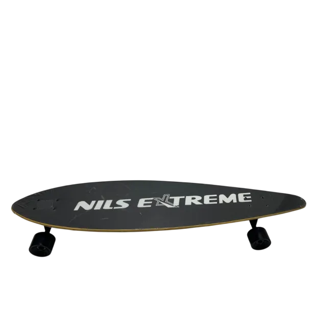 Longboard Nils Extreme - 103 x 25 Cm, Negru-Albastru
