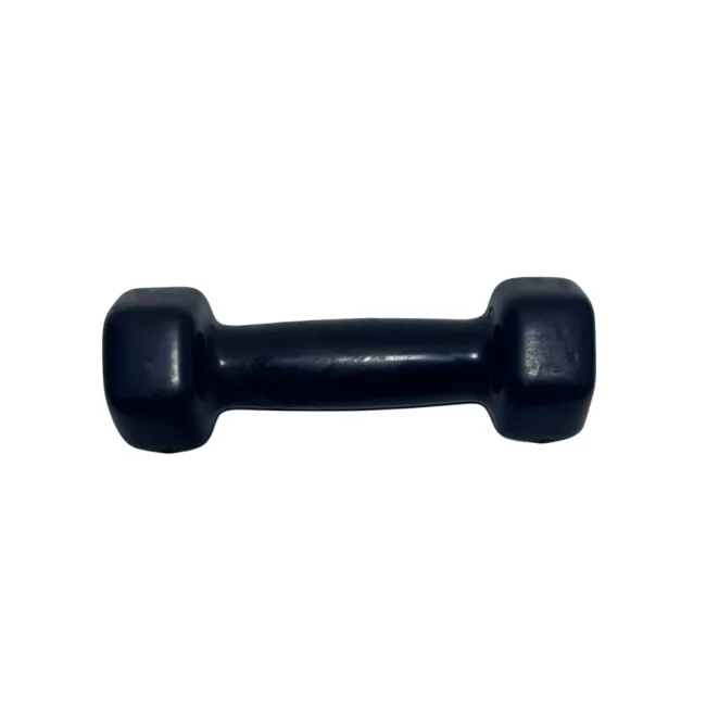 Gantera Vinil Aerobic - 2 Kg, Negru