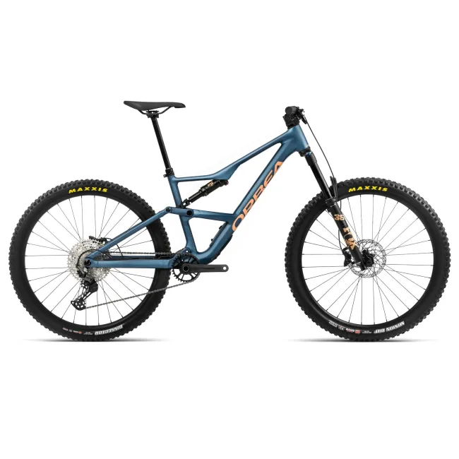 Bicicletă MTB All Mountain full suspension Orbea OCCAM LT H30 - Slate Blue | Orange Cloud (Matt)