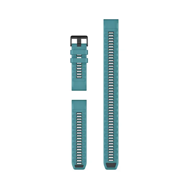 Garmin Curele de ceas QuickFit 26 | Silicon turcoaz (Set de scufundare din 3 piese)