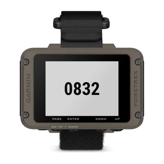 Garmin Ediţia Foretrex® 901 Ballistic | Navigator cu GPS purtat la încheietura mâinii cu curea