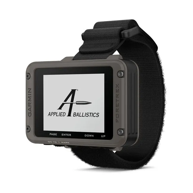 Garmin Ediţia Foretrex® 901 Ballistic | Navigator cu GPS purtat la încheietura mâinii cu curea