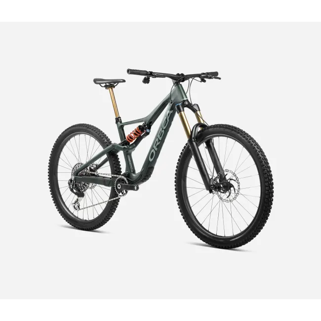 Bicicletă MTB Enduro full suspension Orbea RALLON M20 - Forest Green | Blue Stone (Gloss)