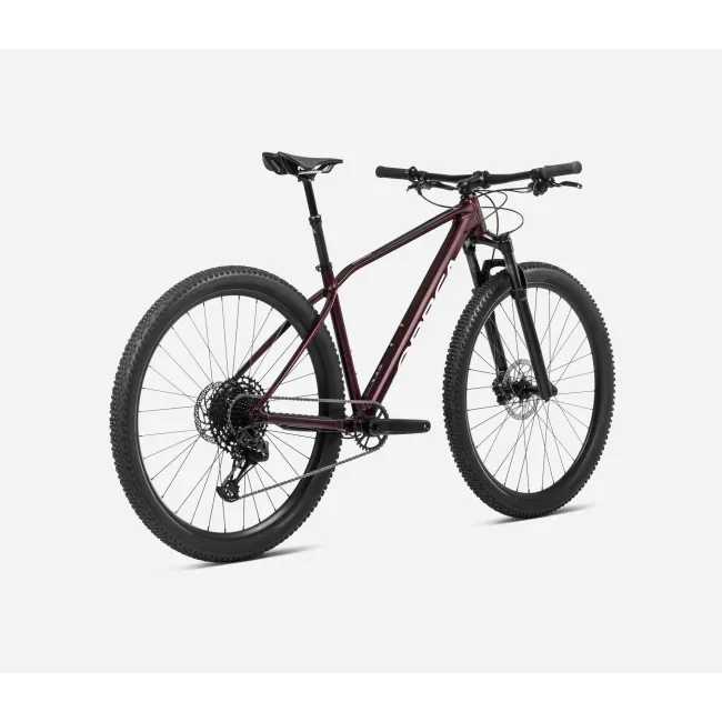 Bicicletă MTB XC hardtail Orbea ALMA H30 - Metallic Dark Red | Chic White (Gloss)