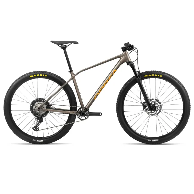 Bicicletă MTB XC hardtail Orbea ALMA H30 - Taupe Brown (Matt) | Mango (Gloss)