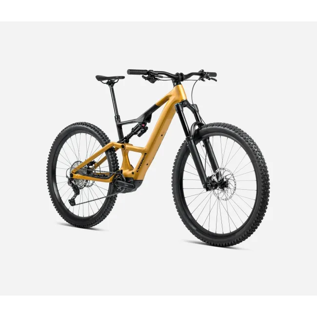 Bicicletă electrică eMTB Trail Orbea RISE LT H10 - Bumblebee Yellow | Black (Matt)