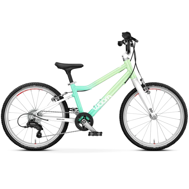 Bicicleta copii Woom 4 Go cu roti 20" - Spermint Crush