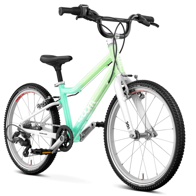 Bicicleta copii Woom 4 Go cu roti 20" - Spermint Crush