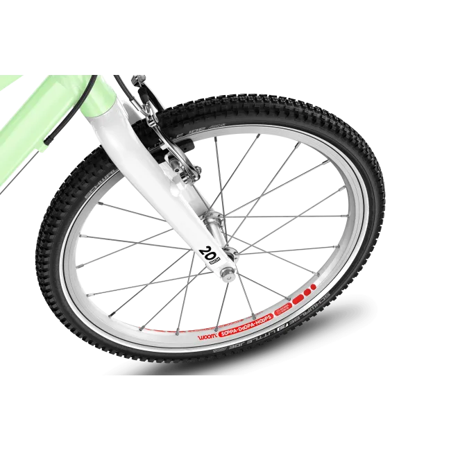 Bicicleta copii Woom 4 Go cu roti 20" - Spermint Crush