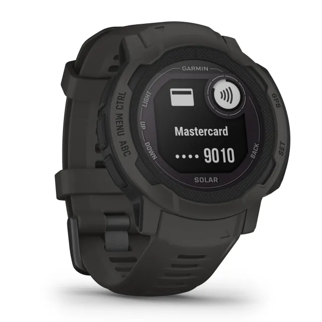 Garmin - Instinct 2 Solar smartwatch robust cu GPS - Graphite
