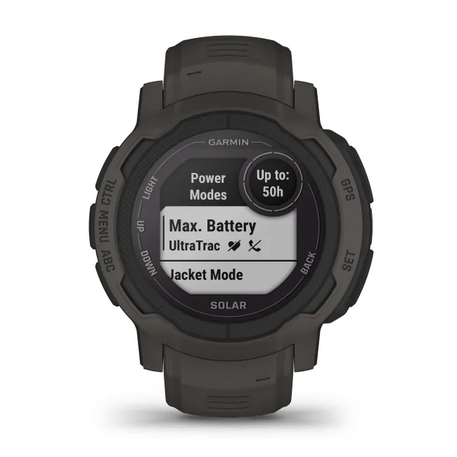 Garmin - Instinct 2 Solar smartwatch robust cu GPS - Graphite