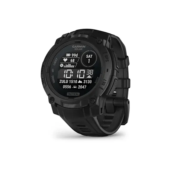 Garmin INSTINCT 3 - 45 mm Solar Tactical - negru - smartwatch robust cu GPS