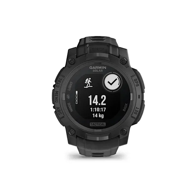 Garmin INSTINCT 3 - 45 mm Solar Tactical - negru - smartwatch robust cu GPS